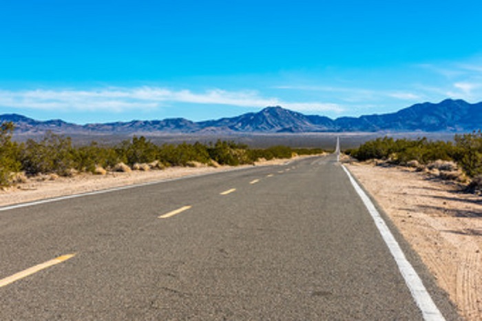 Mojave Desert hiking trails at Mojave National Preserve