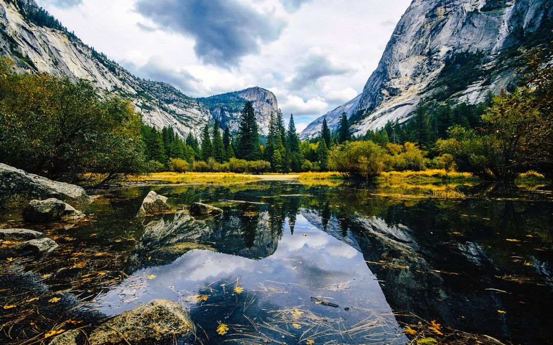 Mirror Lake at Yosemite national parks