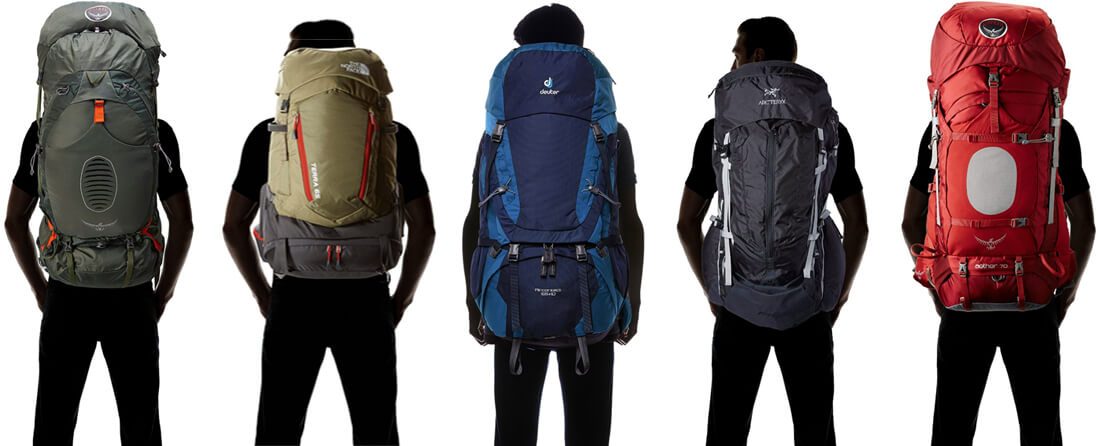 What Size Hiking Backpack Visual Comparison by onza04 